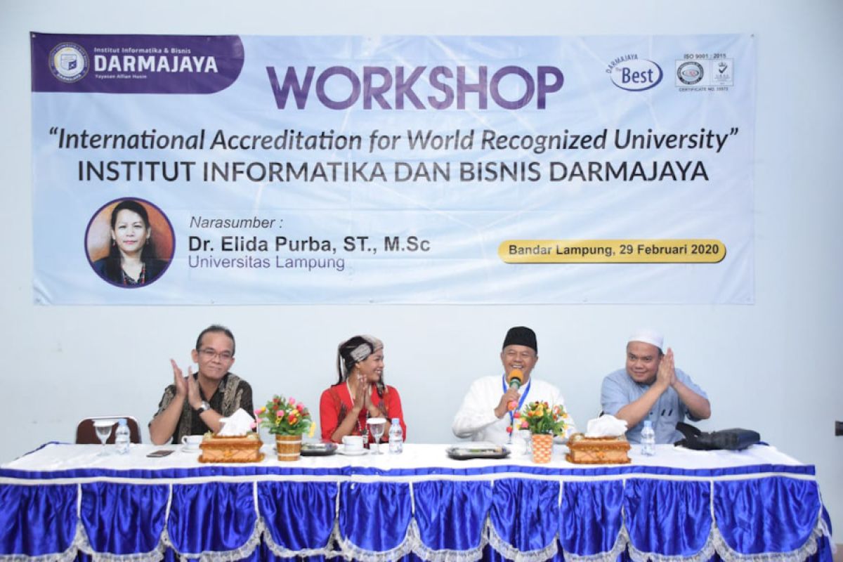 IIB Darmajaya gelar workshop tentang akreditasi