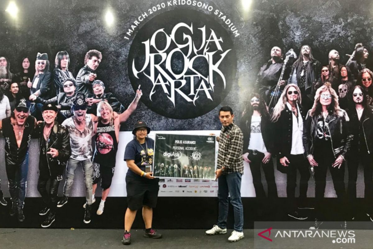 Acara musik JogjaROCKarta, Askrindo beri proteksi hingga Rp408 miliar