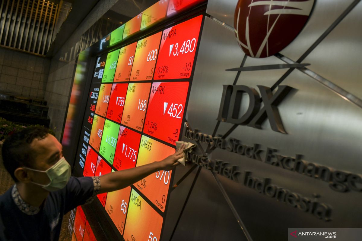 IHSG dibuka melemah ikuti bursa saham Asia