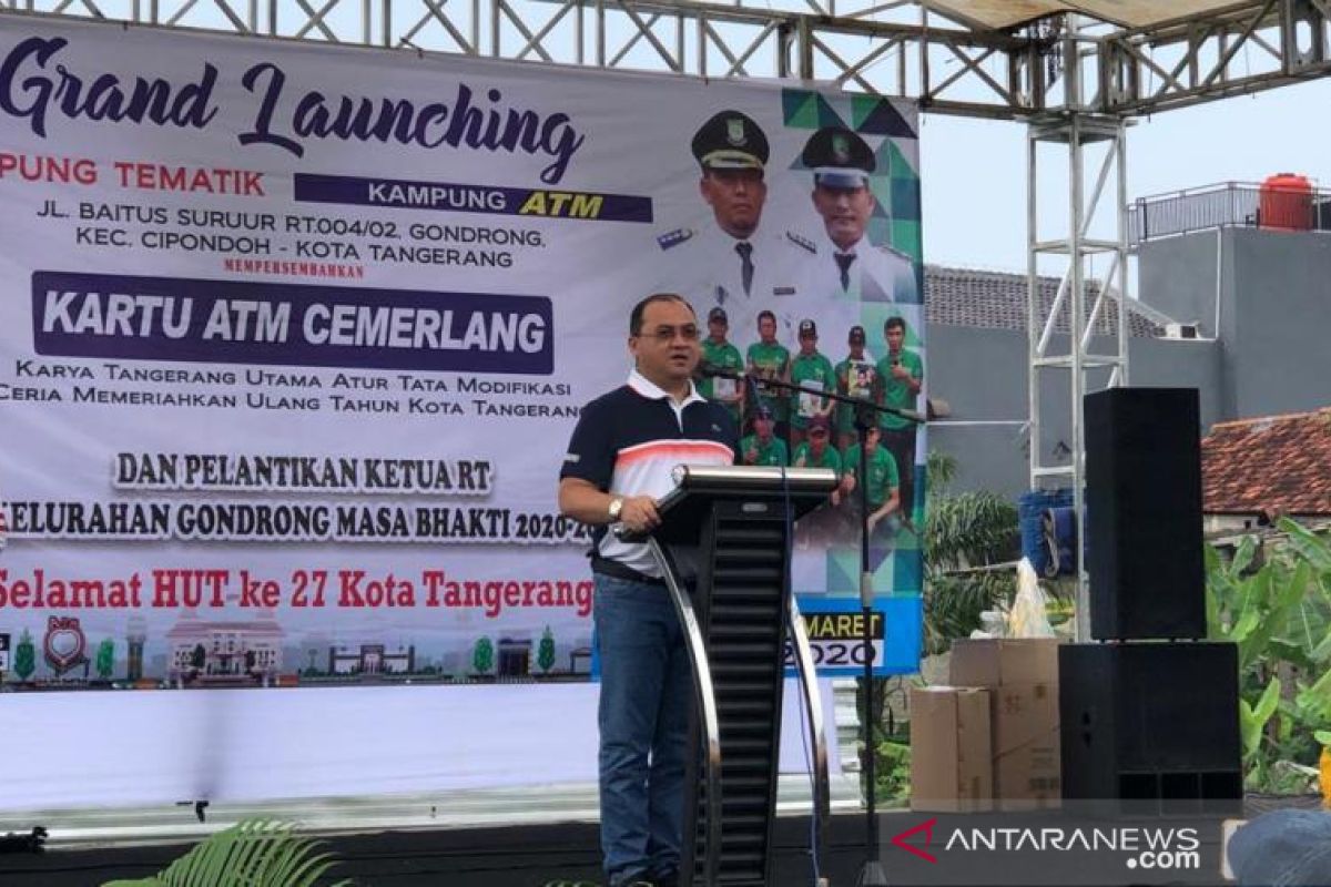 Lomba Senam Bedincak meriahkan Grand Launching Kampung ATM di Kota Tangerang