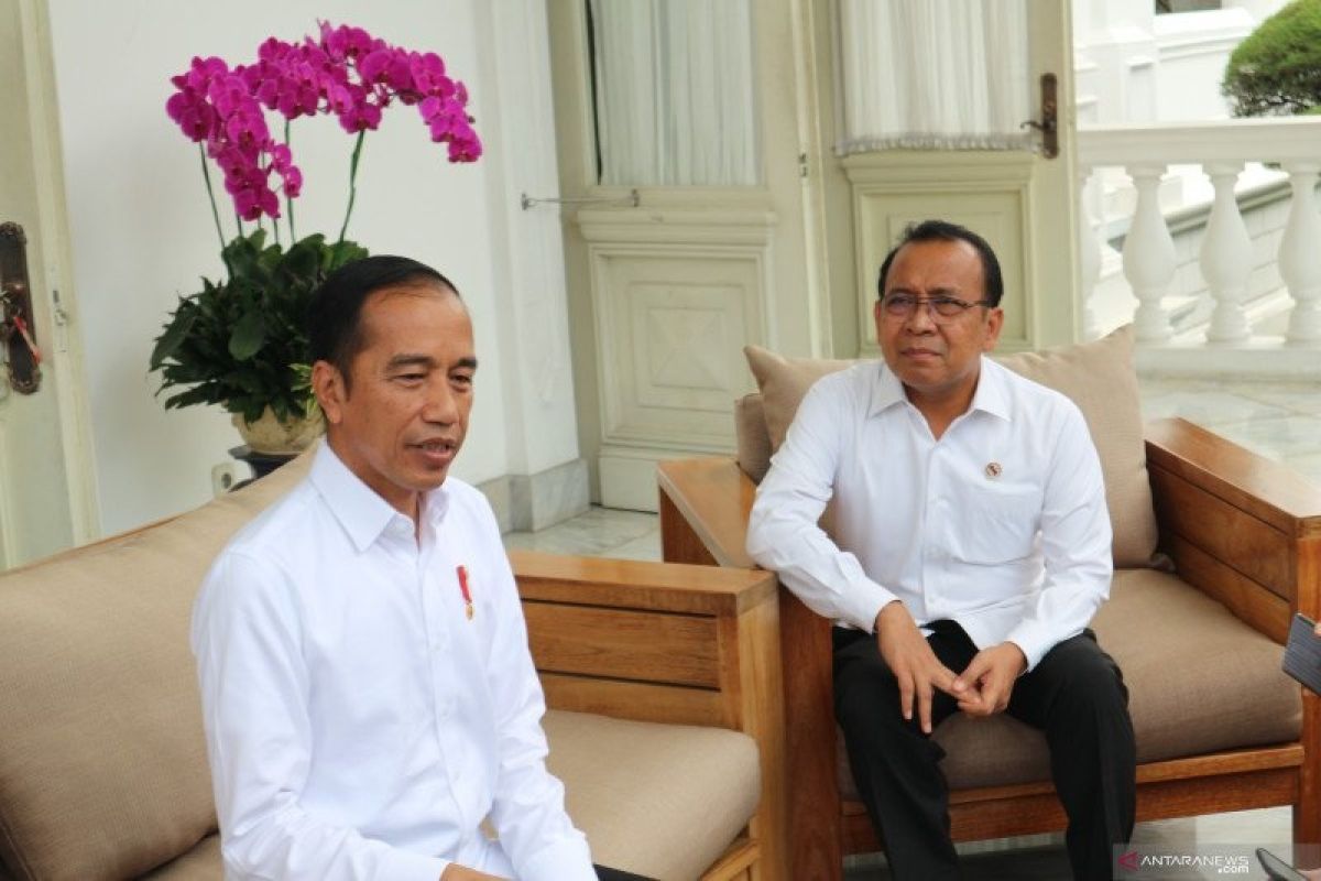 Presiden Joko Widodo benarkan Ahok masuk bursa kepala badan otorita ibu kota