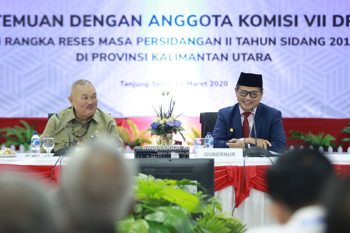 Gubernur Desak Komisi VII Turut Membantu