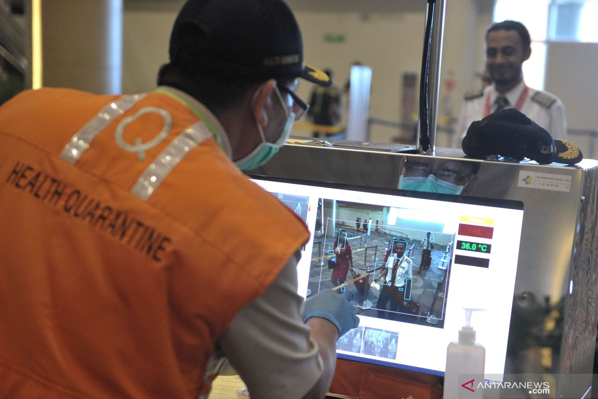 Cegah COVID-19, KKP perketat pengawasan penumpang Bandara Ngurah Rai