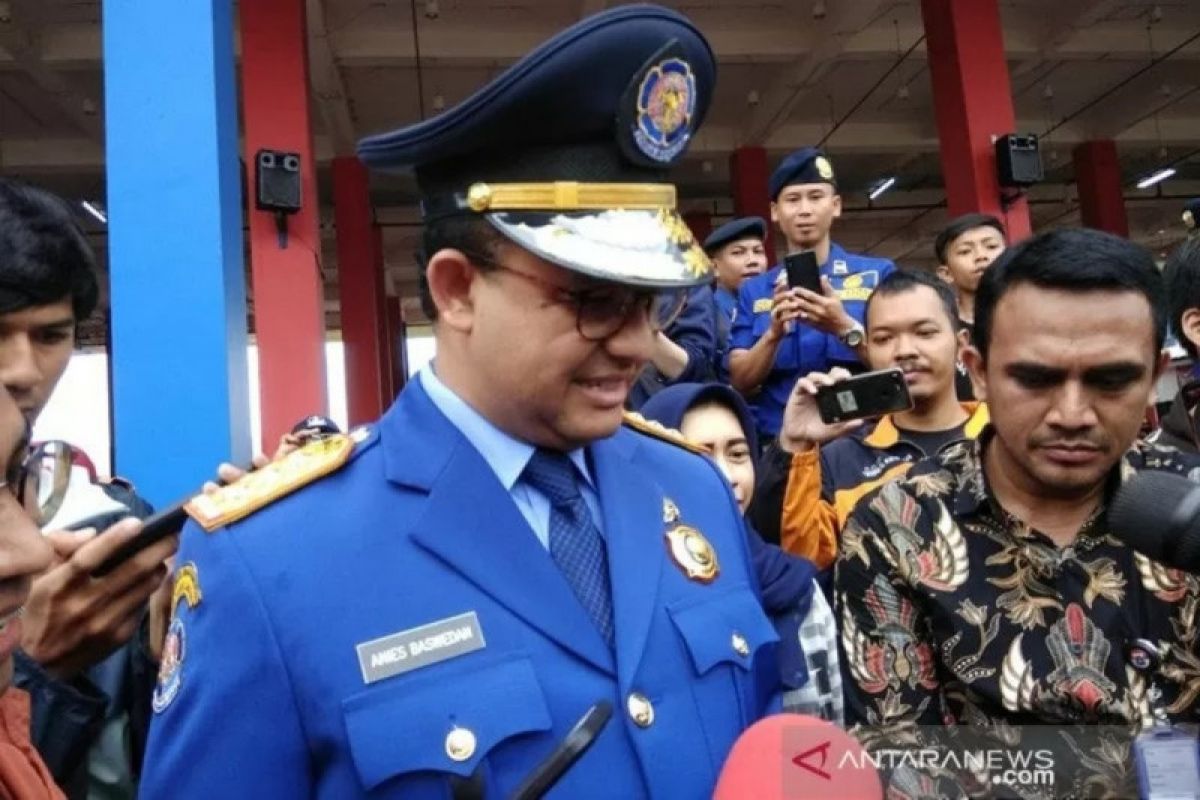 Anies: Pembersihan tangan cegah Corona oleh air mengalir lebih efektif