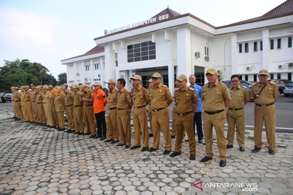 Pemkab Ogan Komering Ulu berlakukan presensi  ASN sistem sidik jari