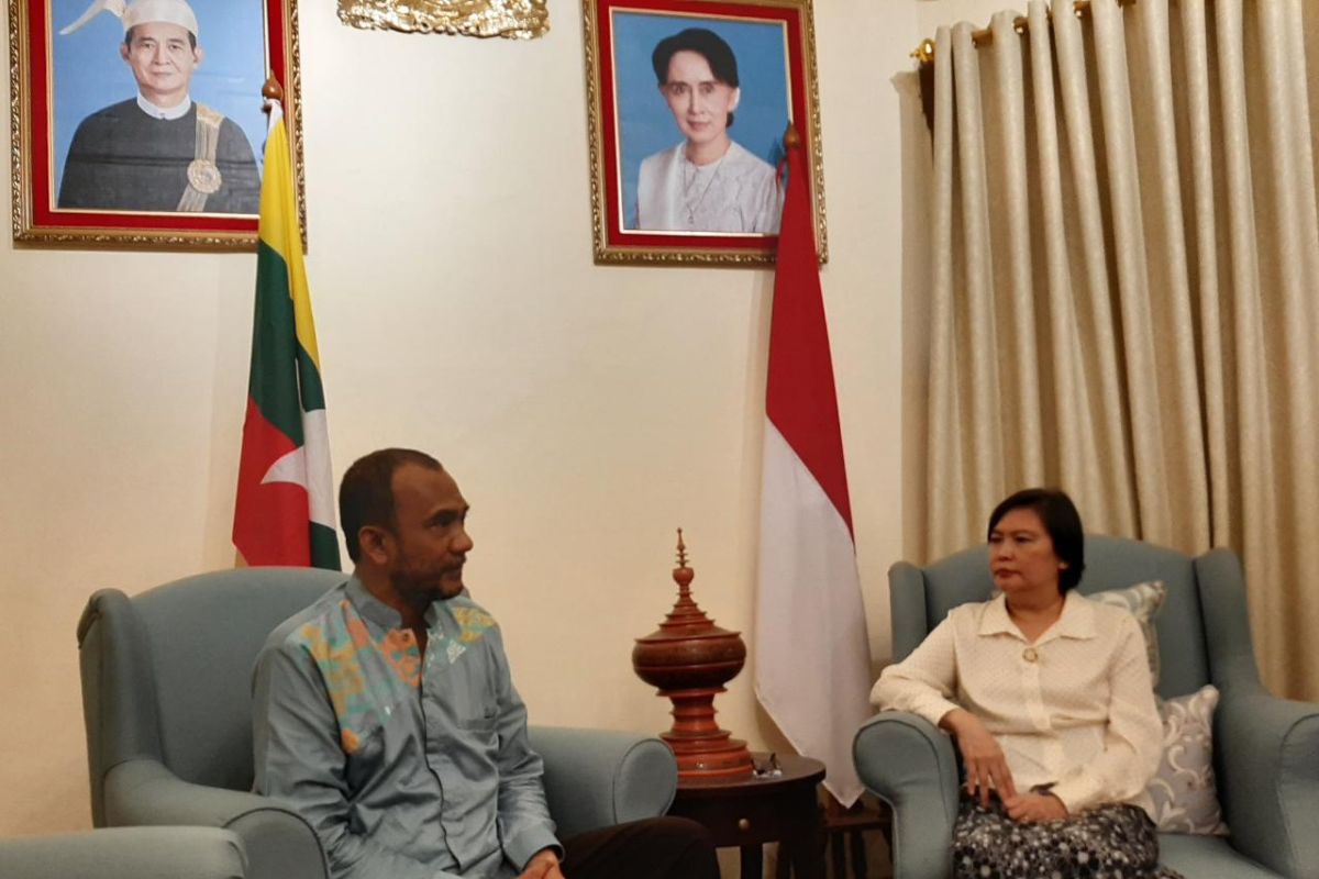 Dubes Myanmar harap RS Indonesia di Rakhine State segera diresmikan