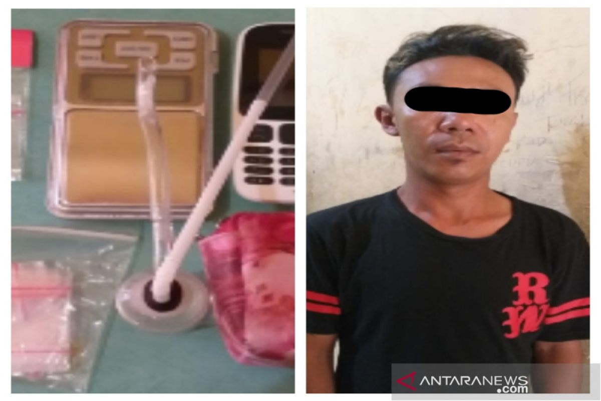 Polsek Banjarmasin Selatan tetapkan penyimpan sabu-sabu tersangka