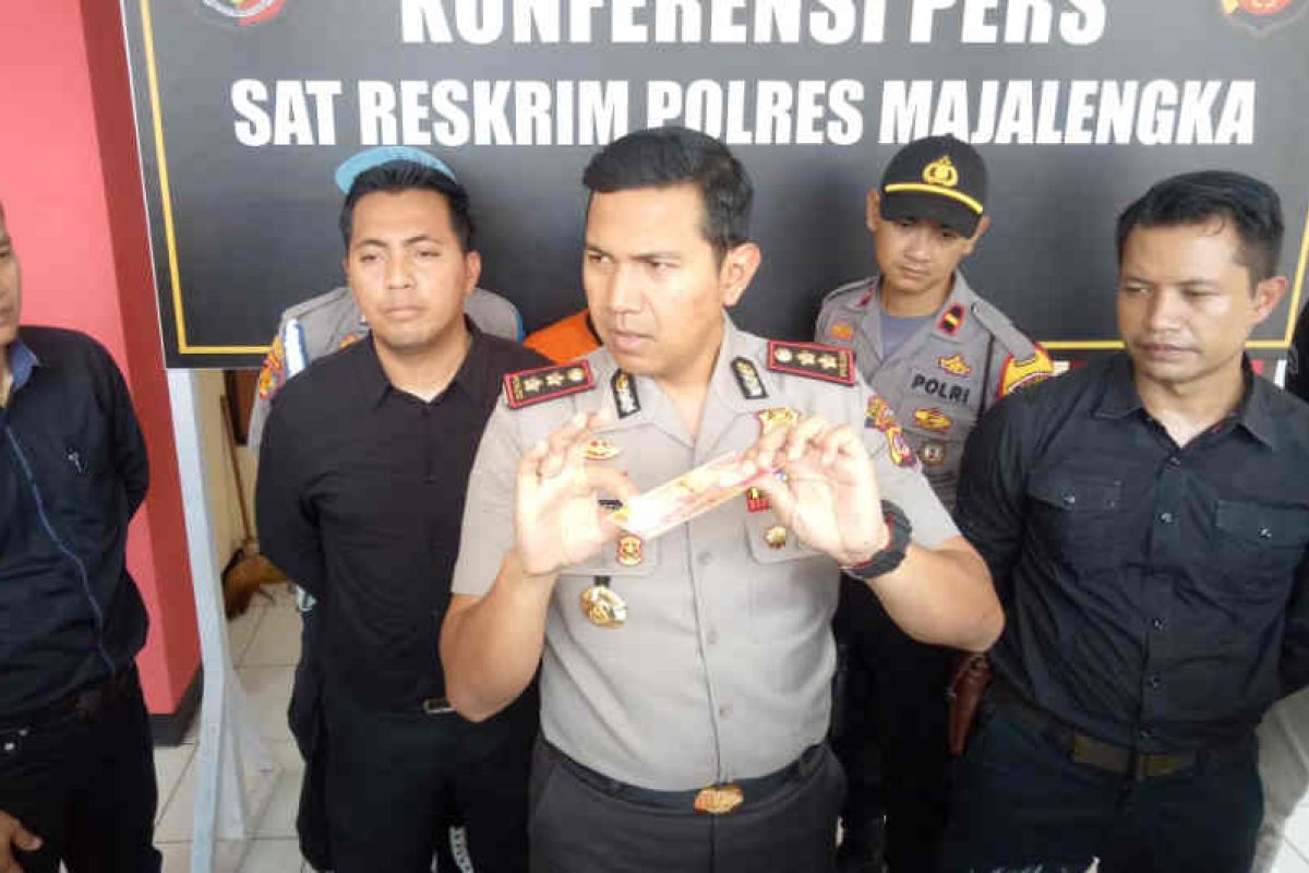 Polres Majalengka amankan pengedar uang palsu bermodus dukun