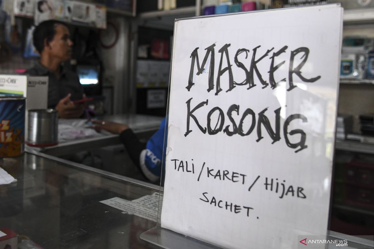 Face-mask stock enough for S Kalimantan: Health Agency