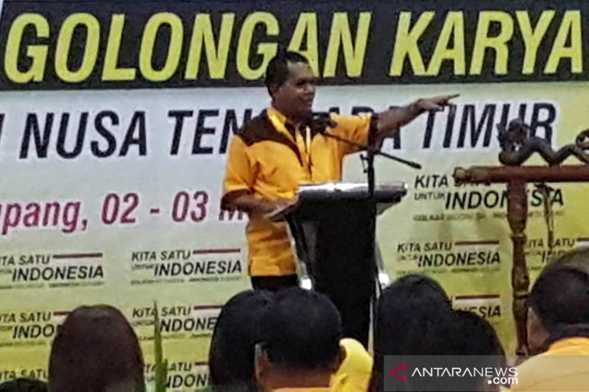 Laka Lena terpilih kembali menjadi Ketua Golkar NTT
