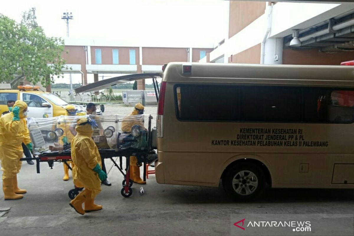 Seorang pria dirujuk KKP ke RSMH Palembang selesai pulang umrah