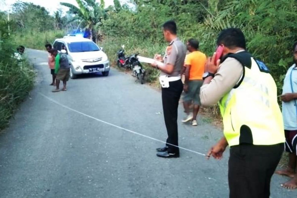 Seorang polisi  meninggal dalam kecelakaan lalu lintas di Keerom