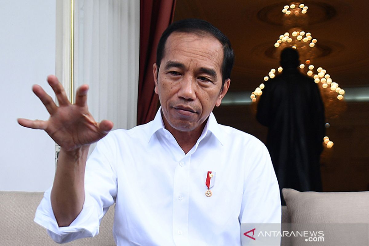 Presiden Jokowi beri kiat cegah penularan virus corona