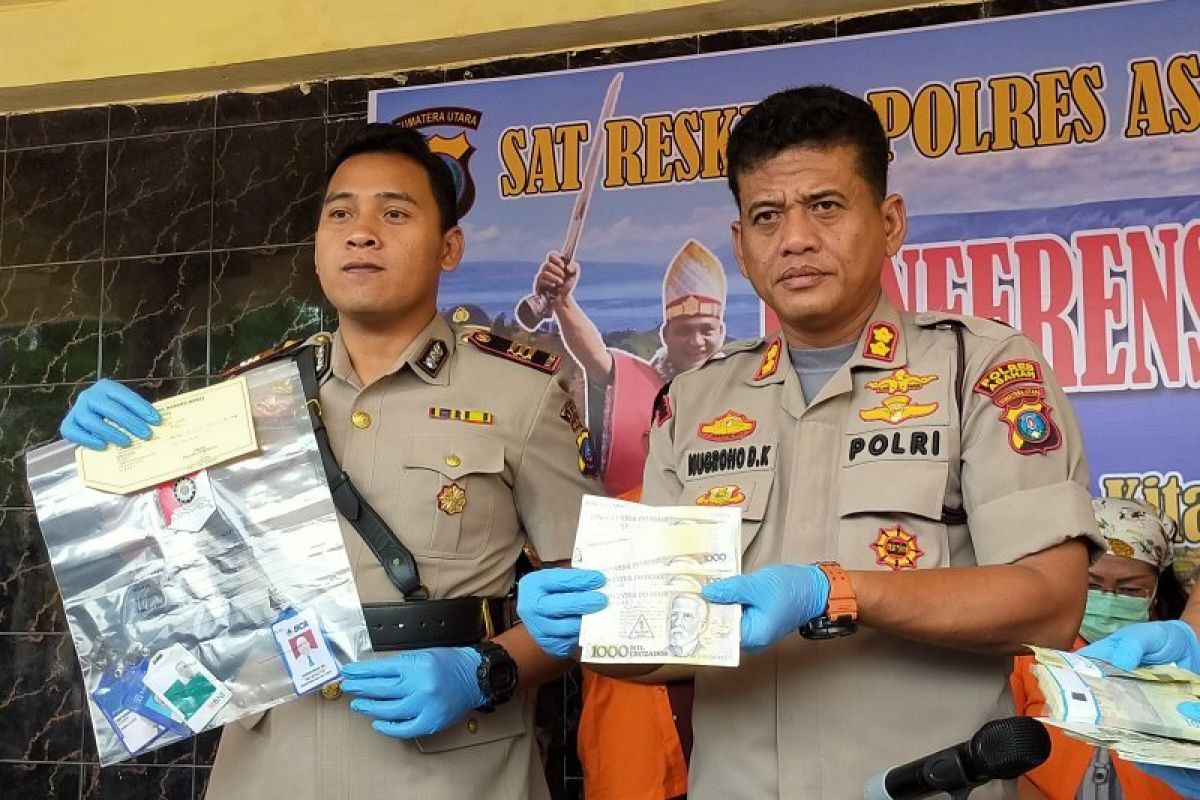 Polres Asahan tangkap sindikat penipuan mata uang asing