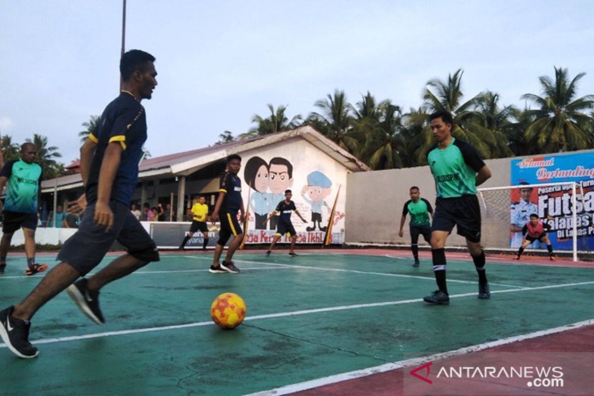 Lapas Pariaman gelar turnamen futsal antar-napi minimalisasi keinginan gunakan narkoba (Video)