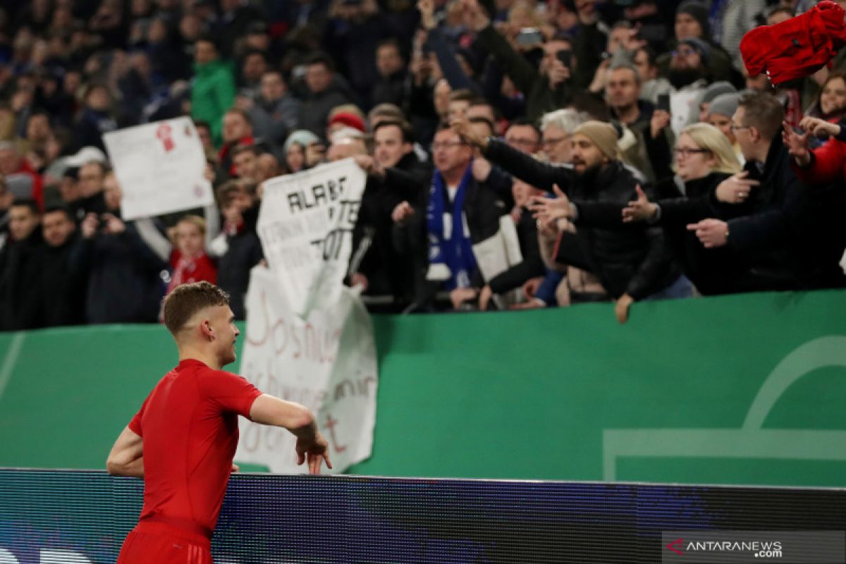 Berita dunia - Gol tunggal Kimmich bawa Bayern melaju ke semifinal Piala Jerman