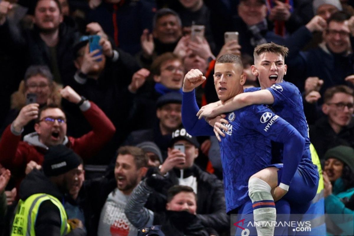 Piala FA, Chelsea singkirkan Liverpool setelah menang 2-0 di Stamford Bridge