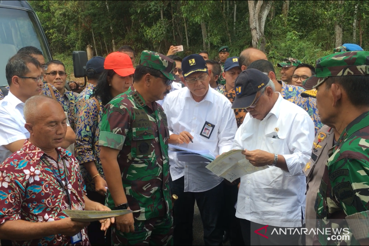 Panglima TNI dan Menteri PUPR tinjau lokasi bekas Vietnam