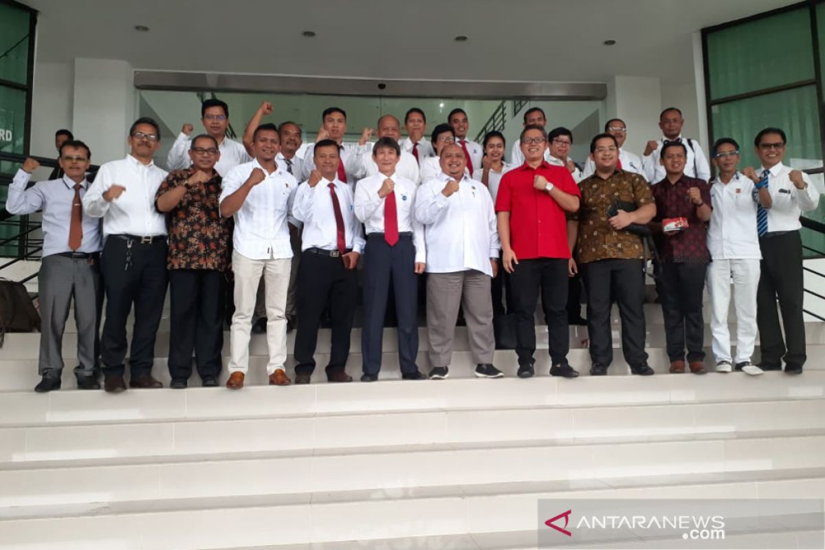 Peradi-DPRD Kota Bogor membicarakan kemungkinan kerja sama
