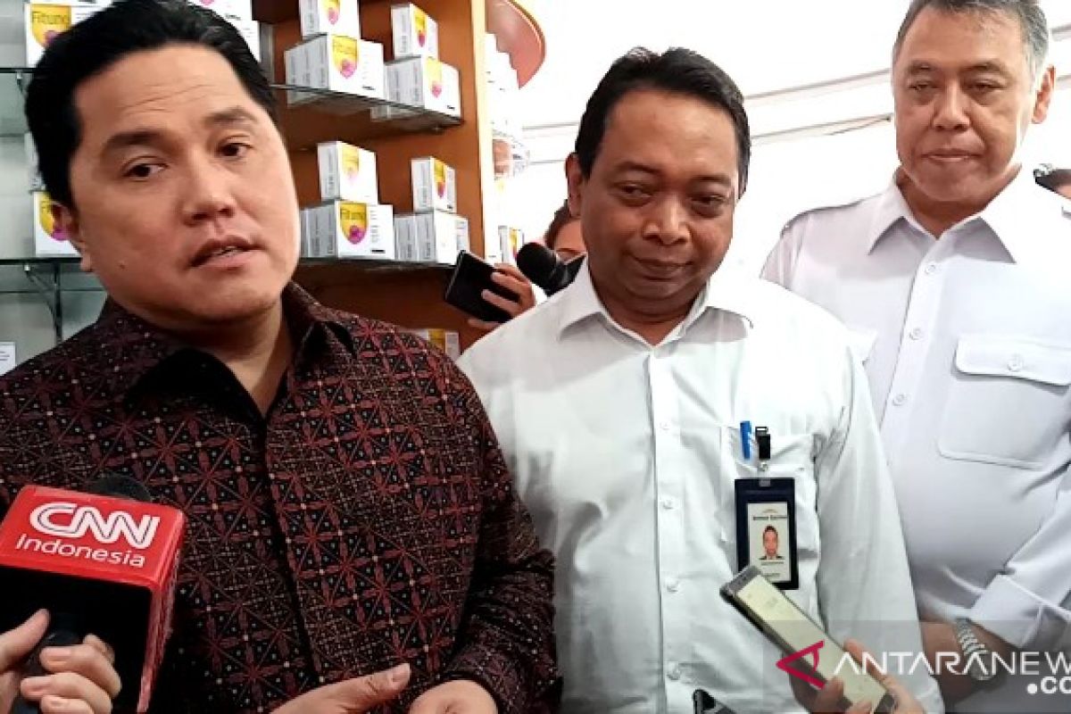 Sudah dicek Erick Thohir, stok masker dipastikan aman di seluruh apotek Kimia Farma