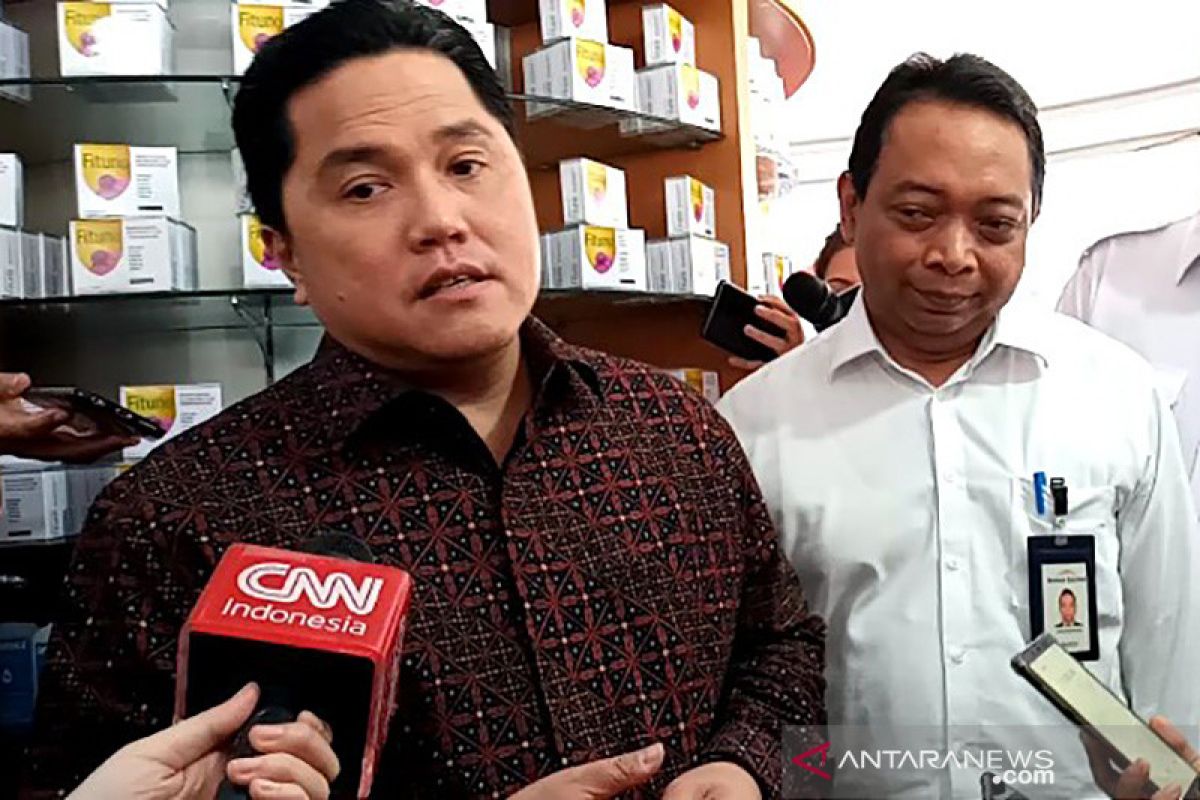 Menteri BUMN pastikan stok masker di Kimia Farma aman tersedia