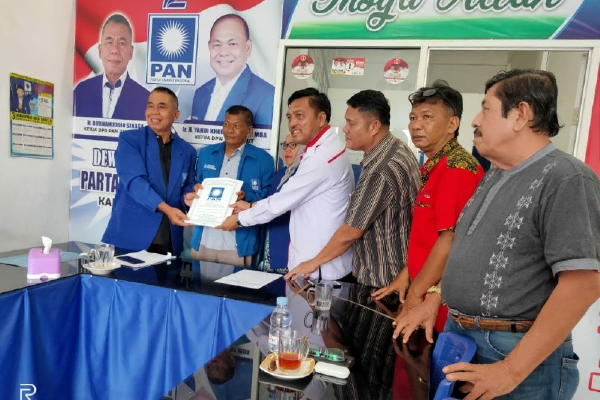 Lima bakal calon Kepala Daerah Simalungun daftar ke PAN