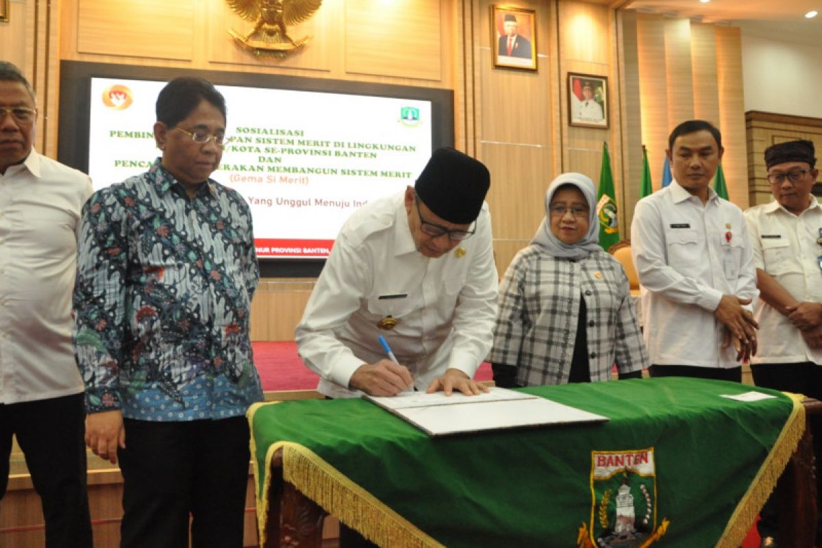 KASN ingin jadikan Provinsi Banten percontohan manajemen ASN sistem merit