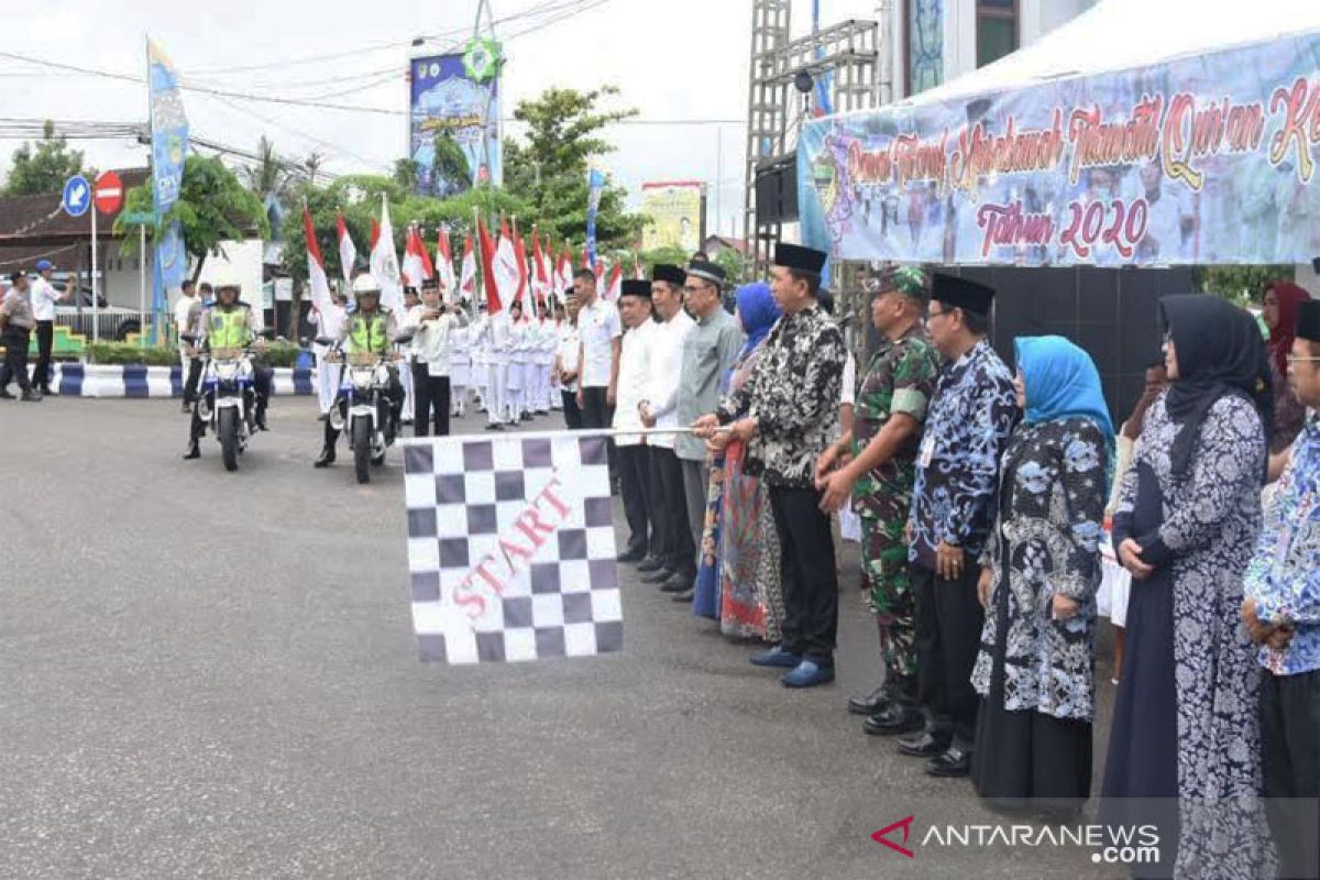 Ribuan peserta ikuti pawai taaruf MTQ