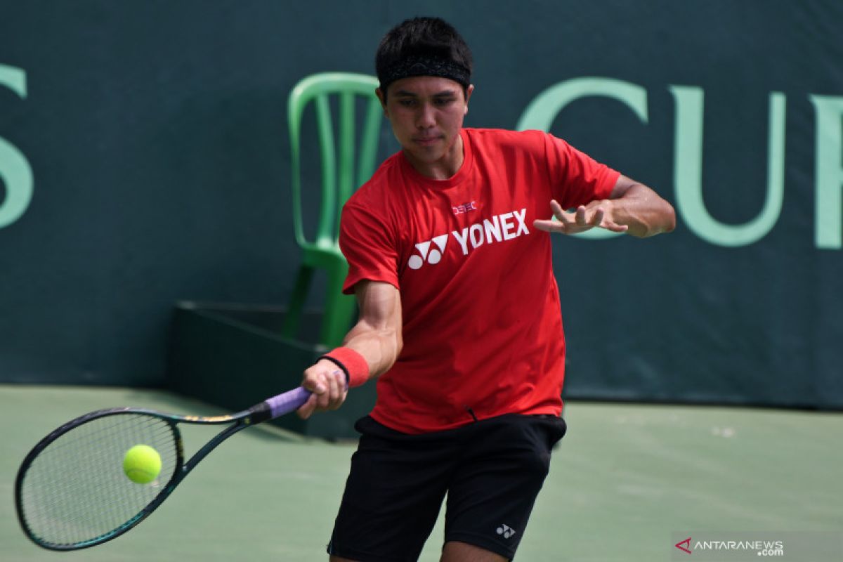 Unggulan pertama Rifqi Fitriadi ke semifinal Mandiri Tennis Open 2022