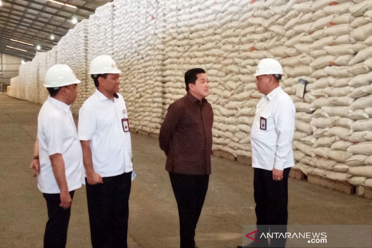 Minister Thohir ensures rice stocks to suffice until Eid al-Fitr