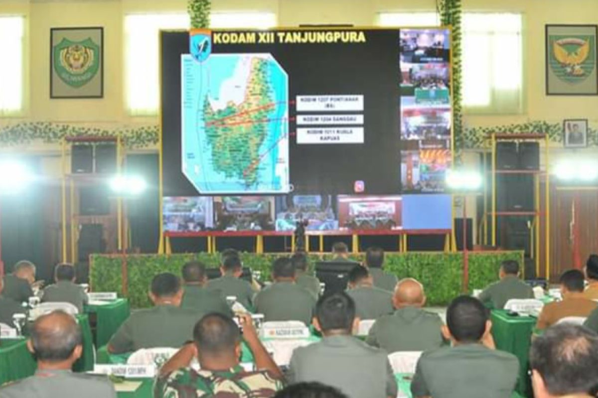 TMMD Ke-107 akan dilakukan di tiga wilayah Kodam XII Tanjungpura