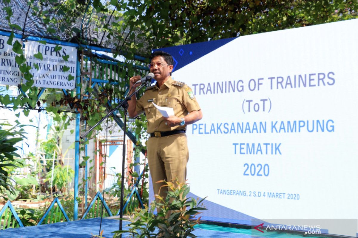 104 Lurah Tangerang dilatih pembentukan kampung tematik