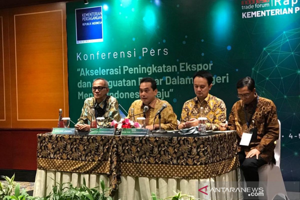 Raker Kementerian Perdagangan bidik akselerasi peningkatan ekspor