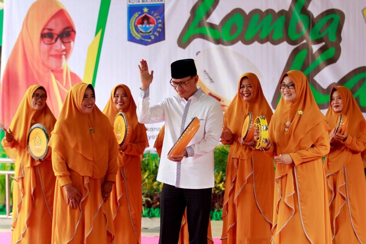 Wakil Walikota Mataram: Kesenian kasidah memompa semangat kebersamaan