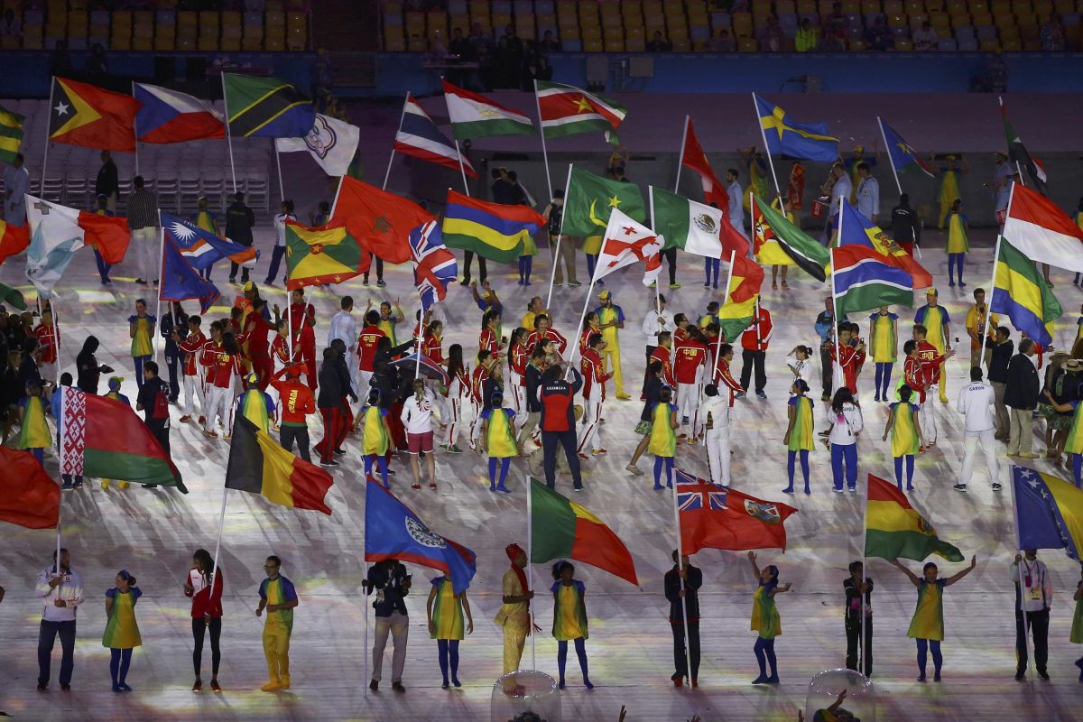 IOC: pembawa bendera harus satu pria, satu wanita