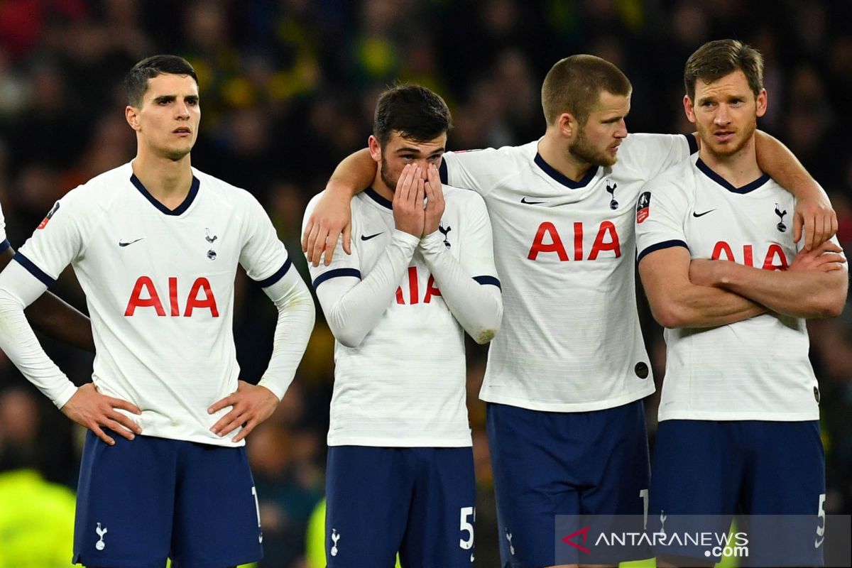 Kasus COVID-19, Tottenham dapat bye di Piala Liga