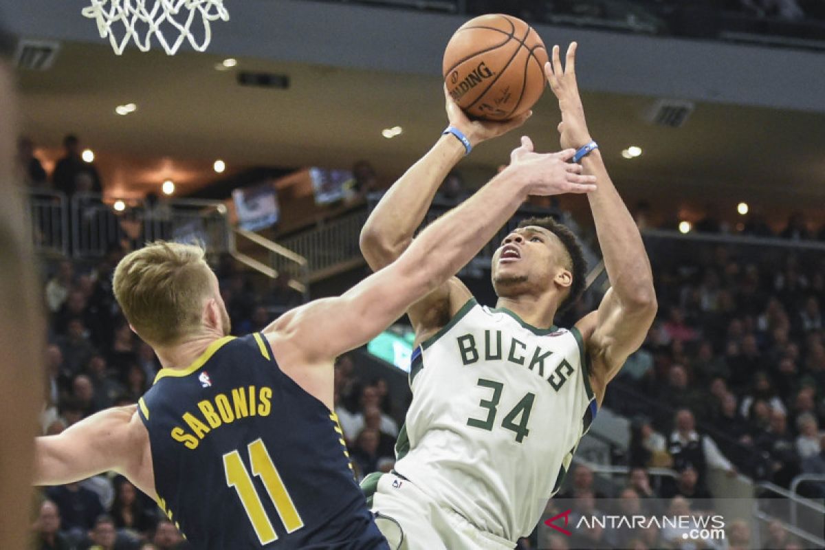 Giannis Antetokounmpo donasikan 100 ribu dolar ke pekerja markas Bucks