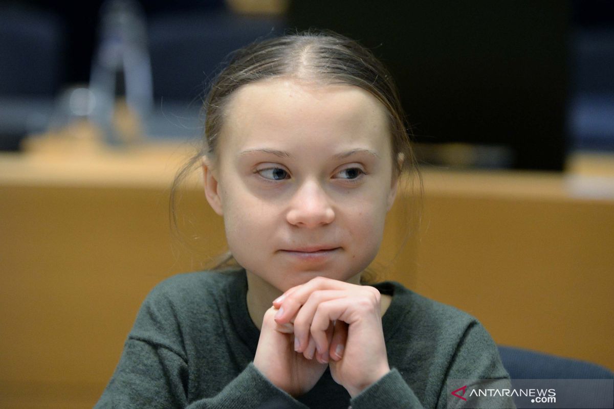 Greta Thunberg balas cuitan, imbau Trump "santai" soal pilpres