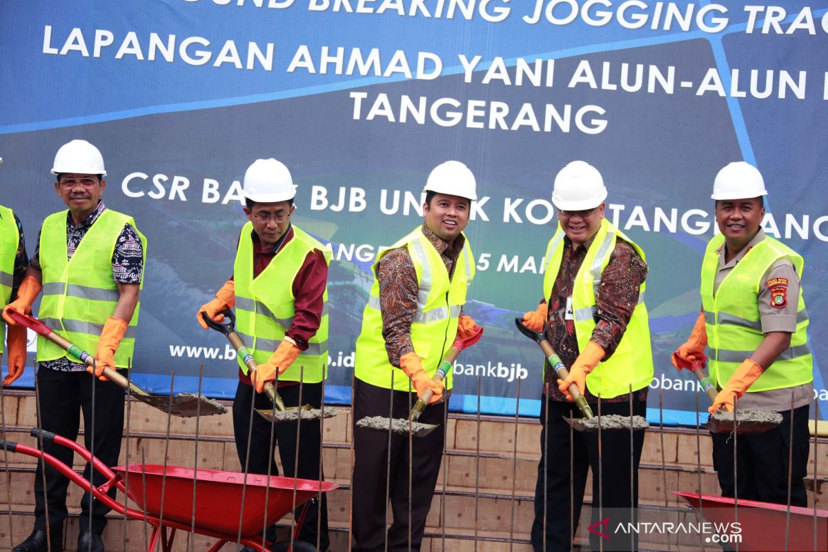 BJB kucurkan CSR Rp6 miliar untuk renovasi Lapangan Ahmad Yani Tangerang