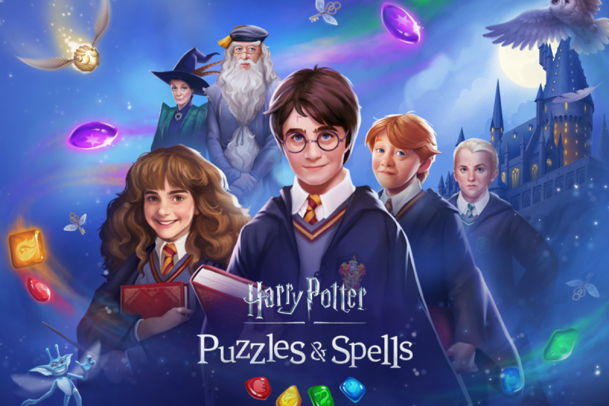 Zynga umumkan game mobile magis match-3 Harry Potter: Puzzles & Spells