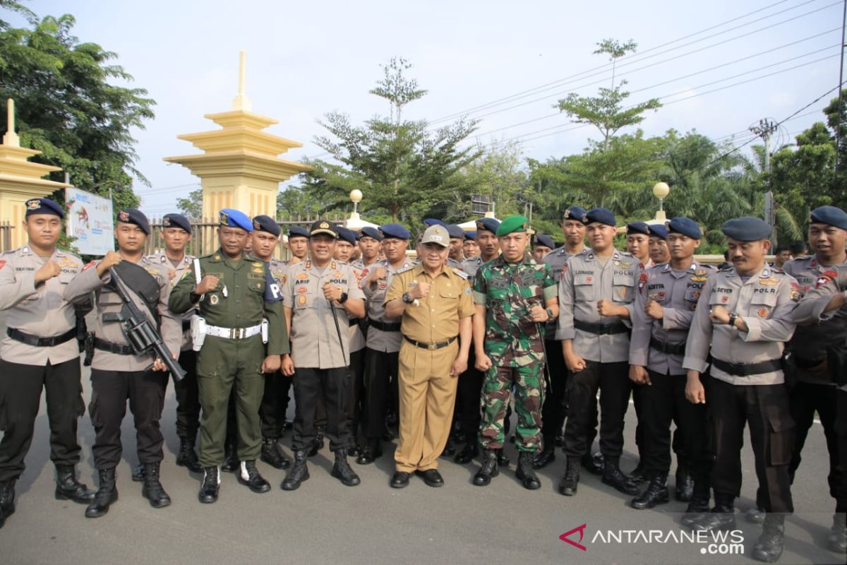 Polres OKU sebar 499 personel  keamanan ke wilayah Pilkades