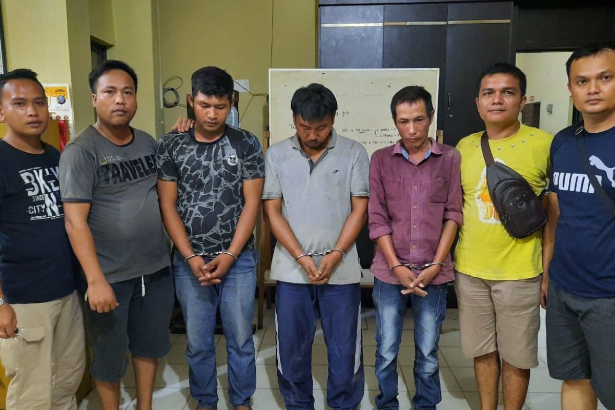 Polres Tanjung Balai amankan tiga warga pengedar narkotika