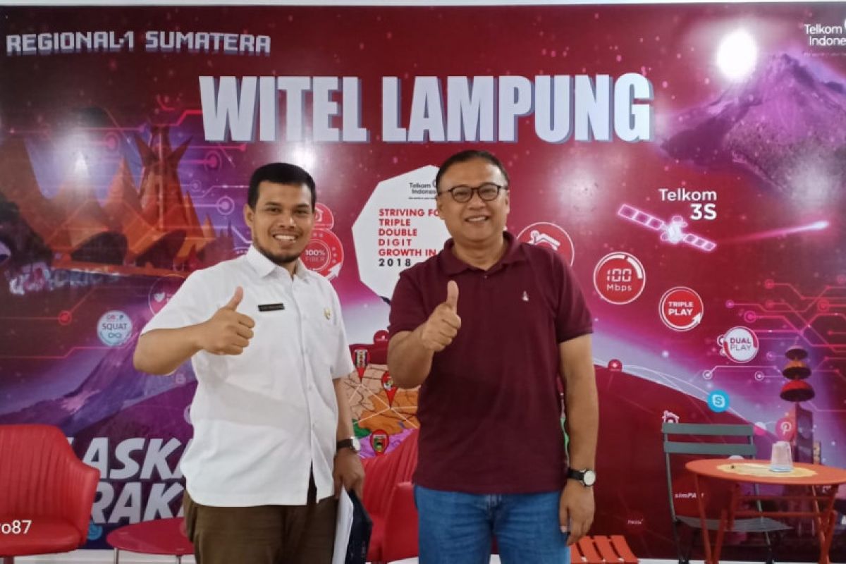 Telkom dukung HUT Pringsewu Ke-11 dan MTQ Provinsi Lampung