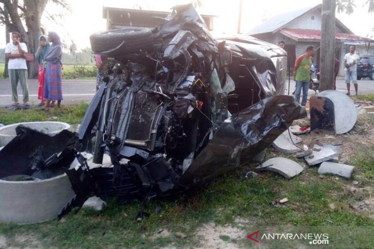 Mobil Xenia hantam Vixion dua tewas tiga luka-luka di Aceh Timur