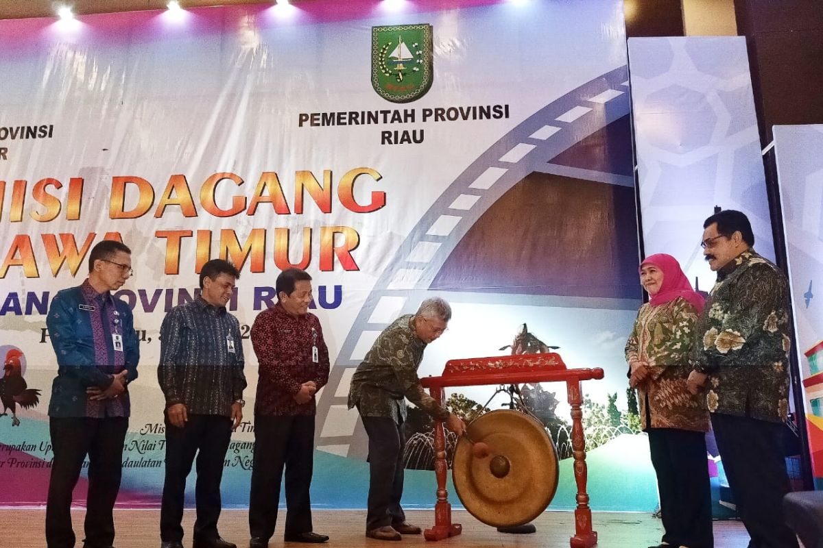Gubernur Jatim Khofifah boyong 90 pelaku usaha dalam misi dagang ke Riau
