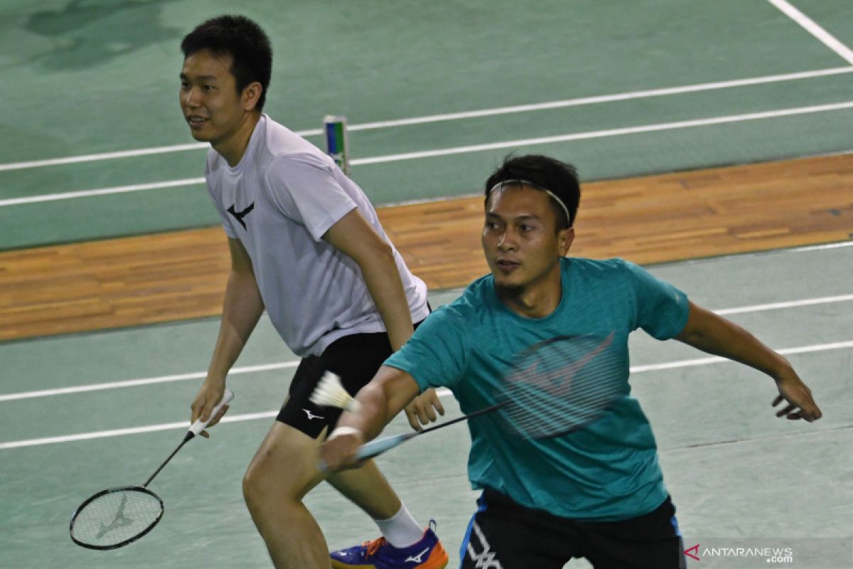 Turnamen terhenti, Mohammad Ahsan latihan ringan