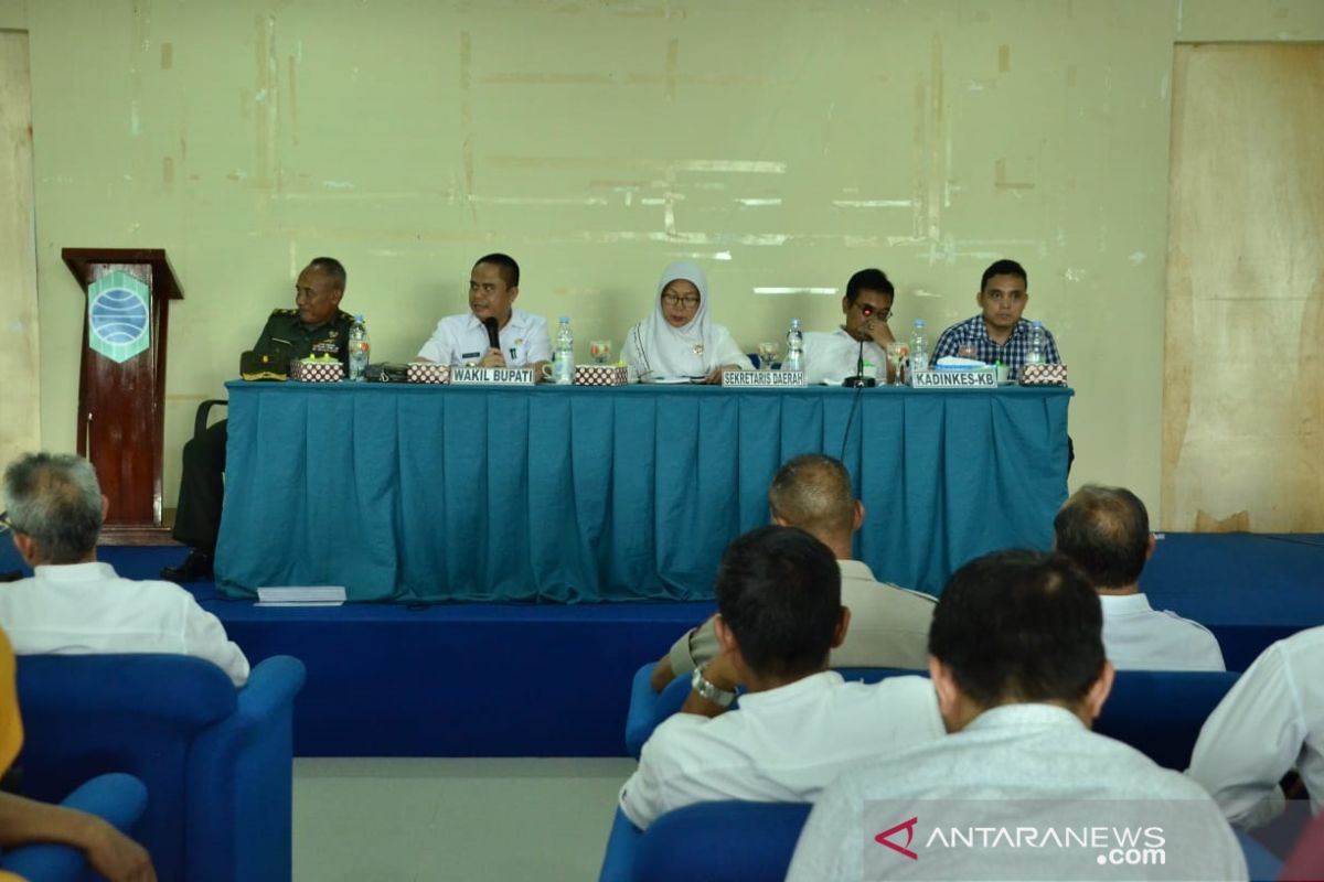 Kayong Utara rapat koordinasi antisipasi ancaman Covid-19