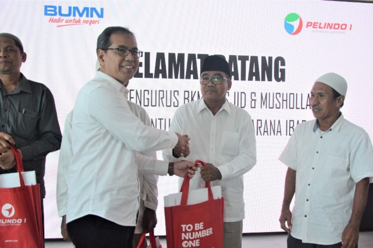 Pelindo I kucurkan Rp3,17 miliar bantuan rumah  ibadah