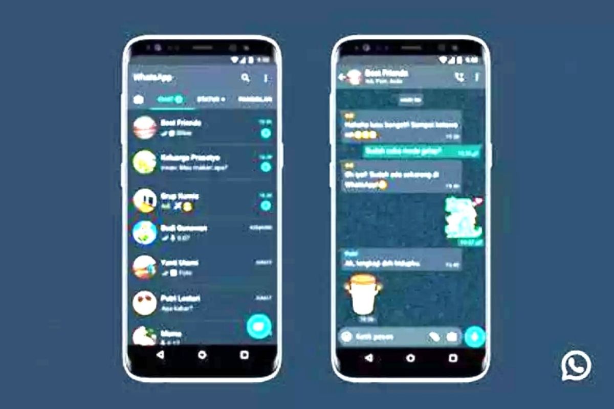 Ini cara aplikasikan Whatsapp "dark mode"