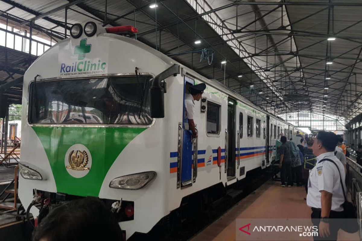 Antisipasi Covid-19, PT KAI operasikan Rail Clinic